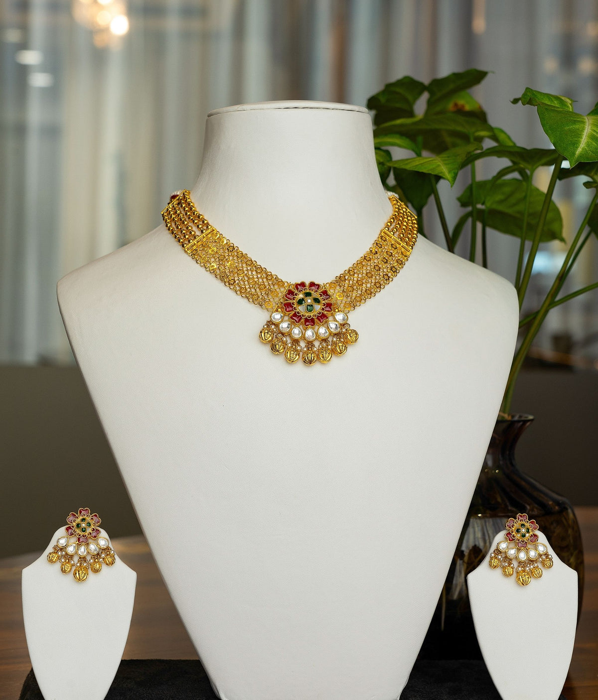 22k Gold Necklace Sets With Price In India Seerat 22kt Gold