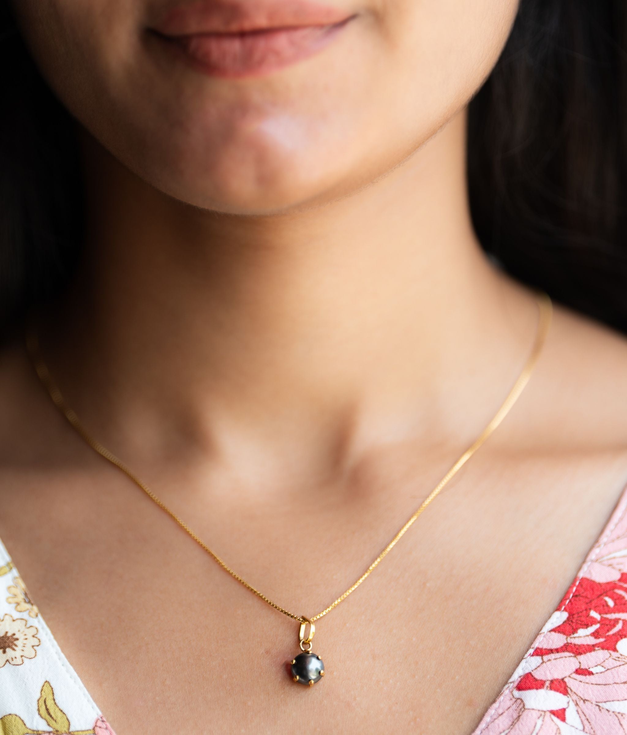 Zamrud Gold Pendant Set