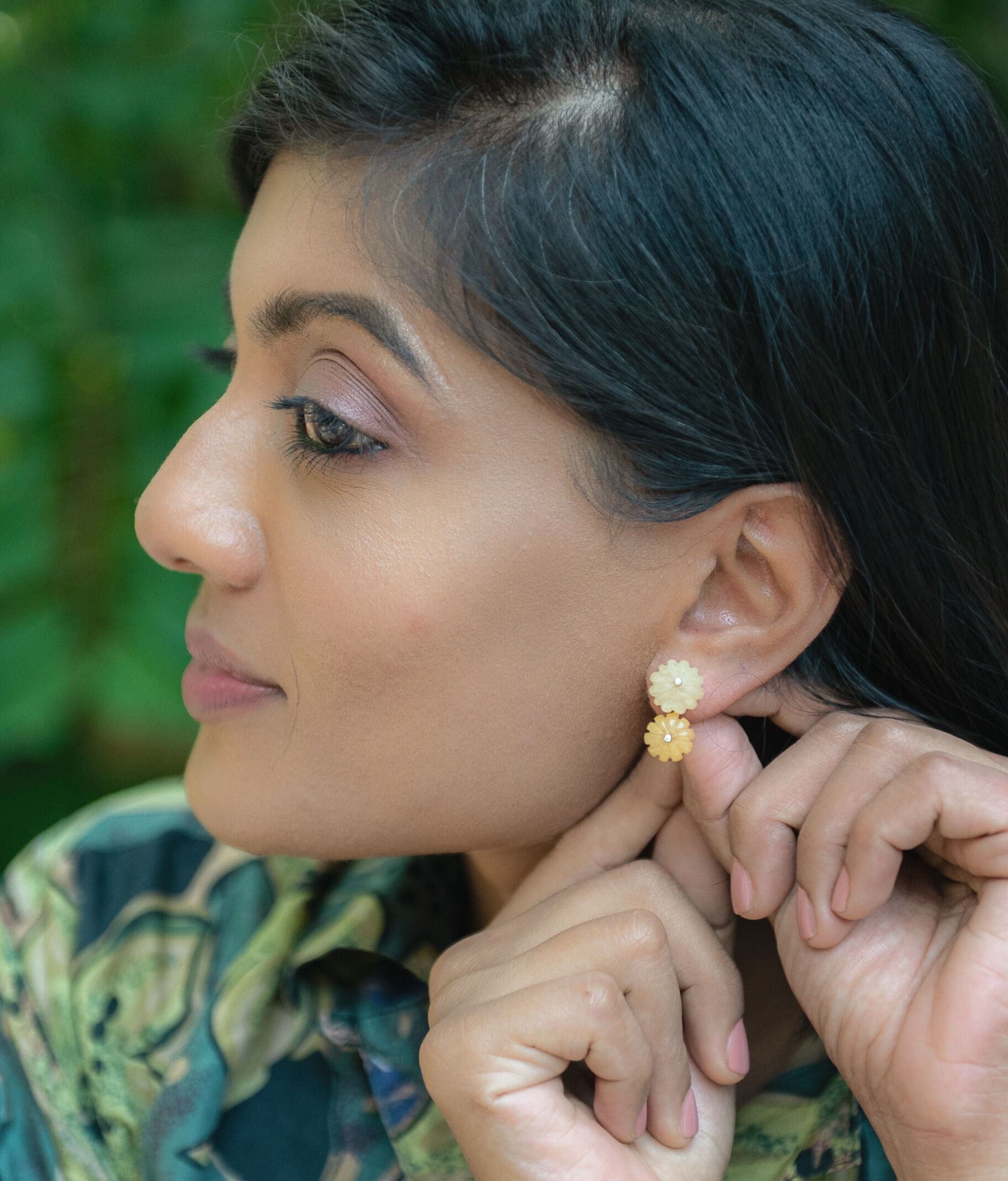 Floret 18K Gold Earrings