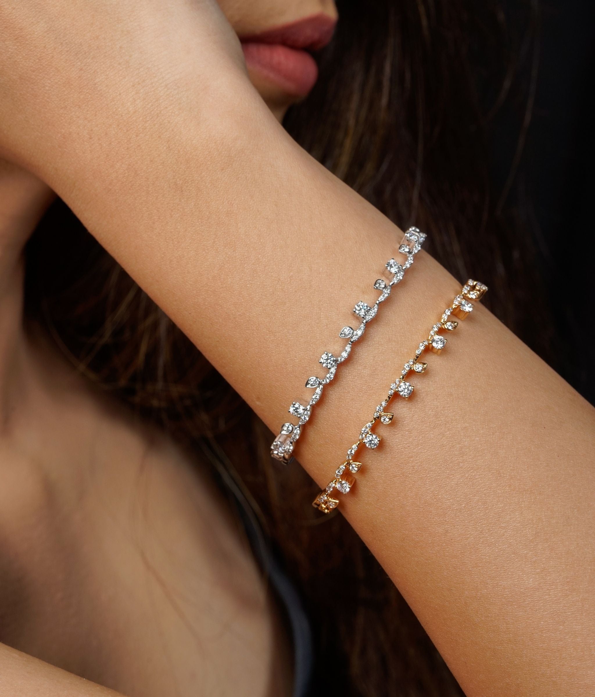 Gul 18K Gold Diamond Bracelet