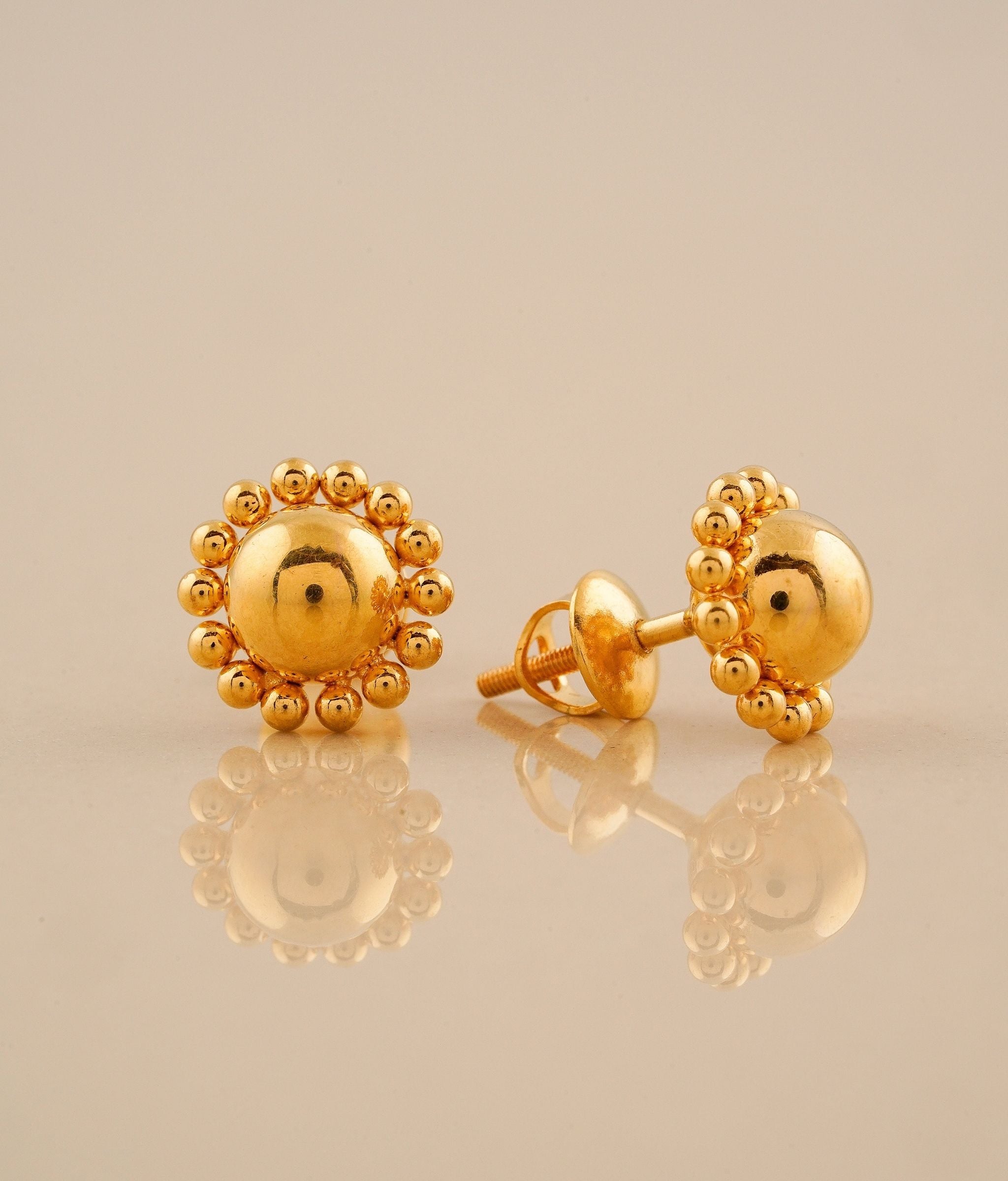 Kalki Gold Studs ( Big )