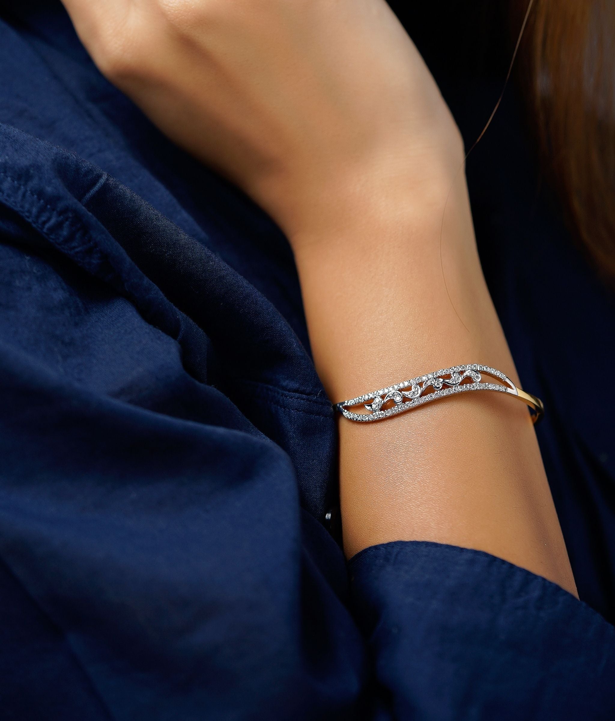 Kiara 18K Gold Diamond Bracelet