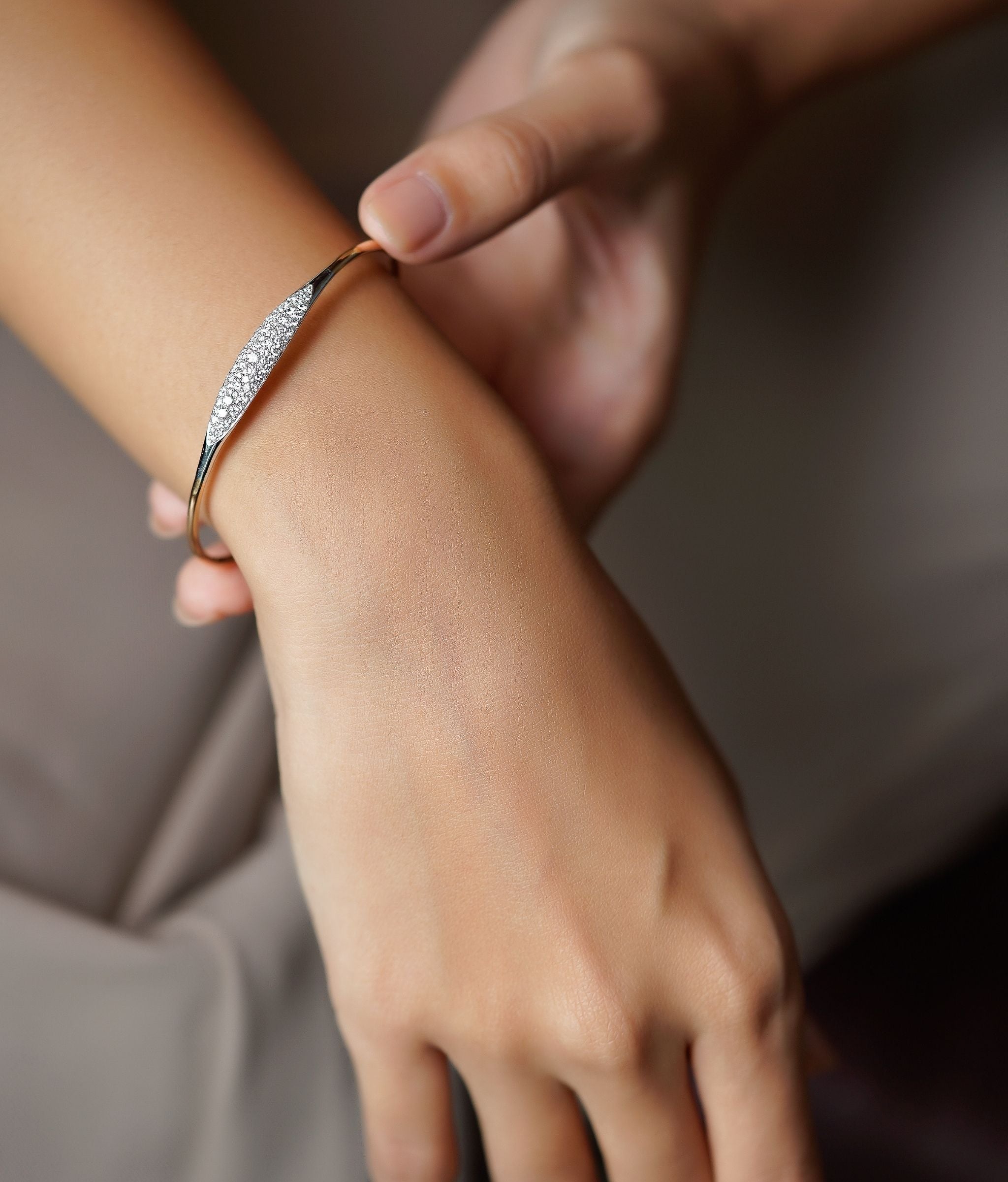 Tarana 18K Gold Diamond Bracelet