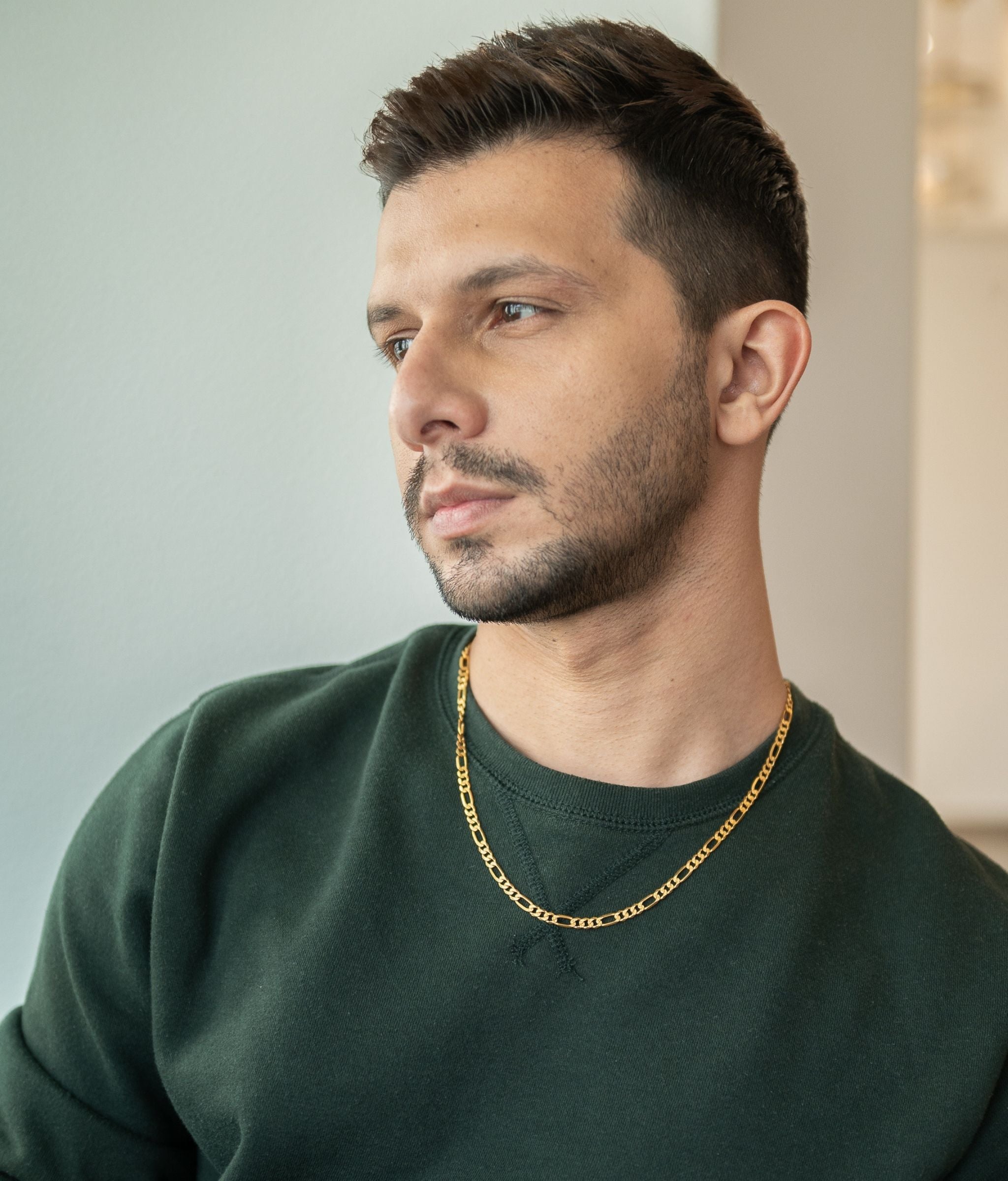 Paris 22K Gold Chain For Men's