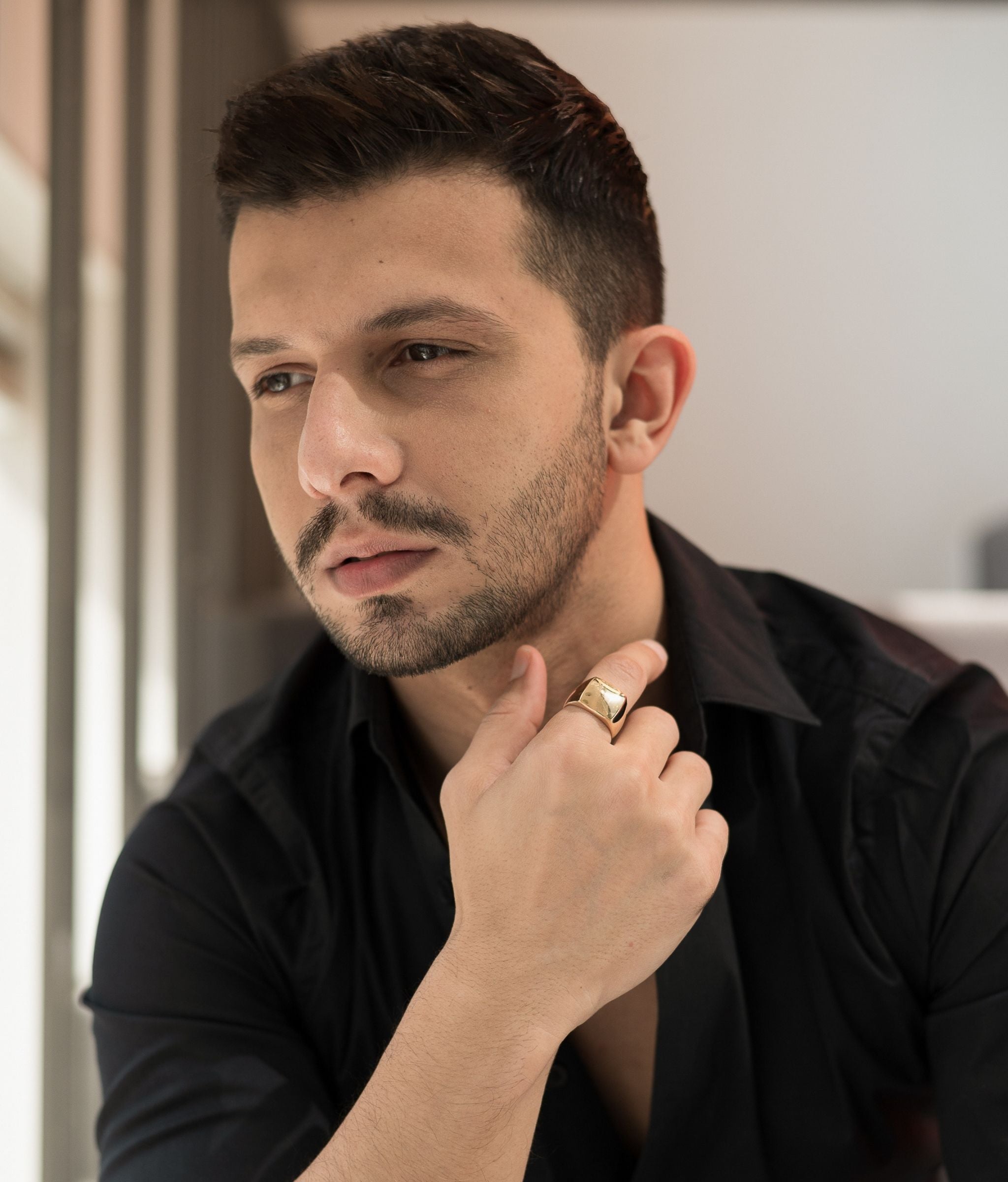 Peru Gold Men's Ring