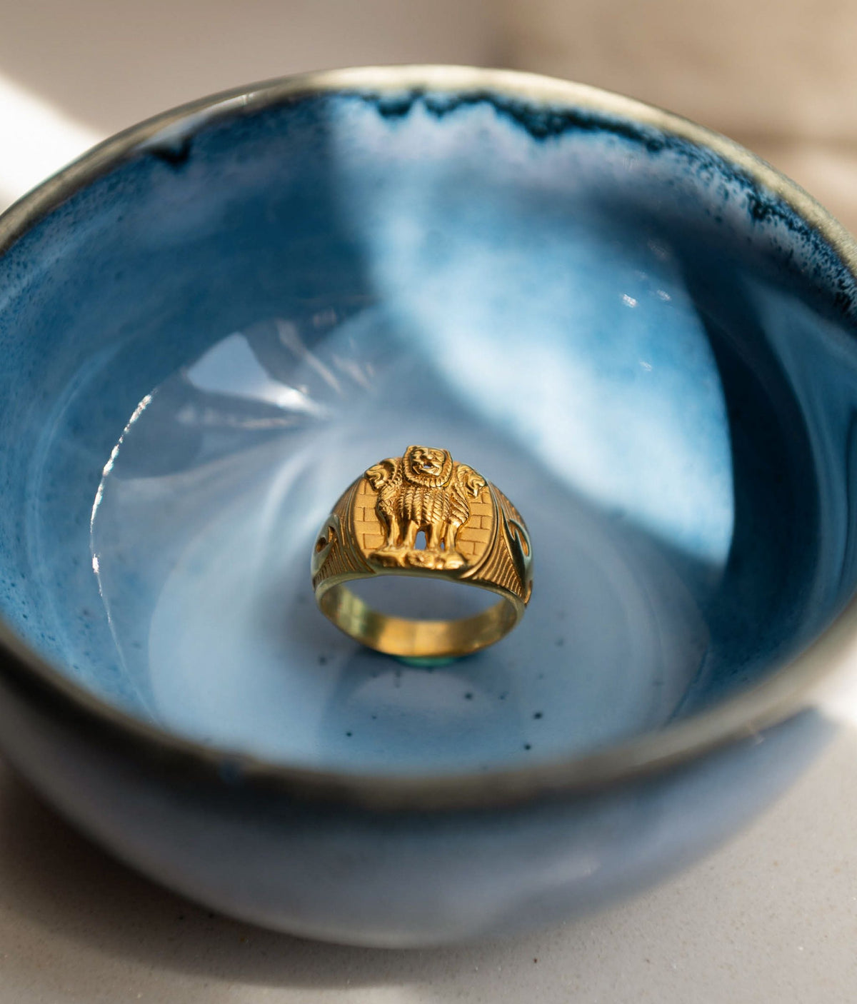 Rajasthan Gold Ring - Main Image