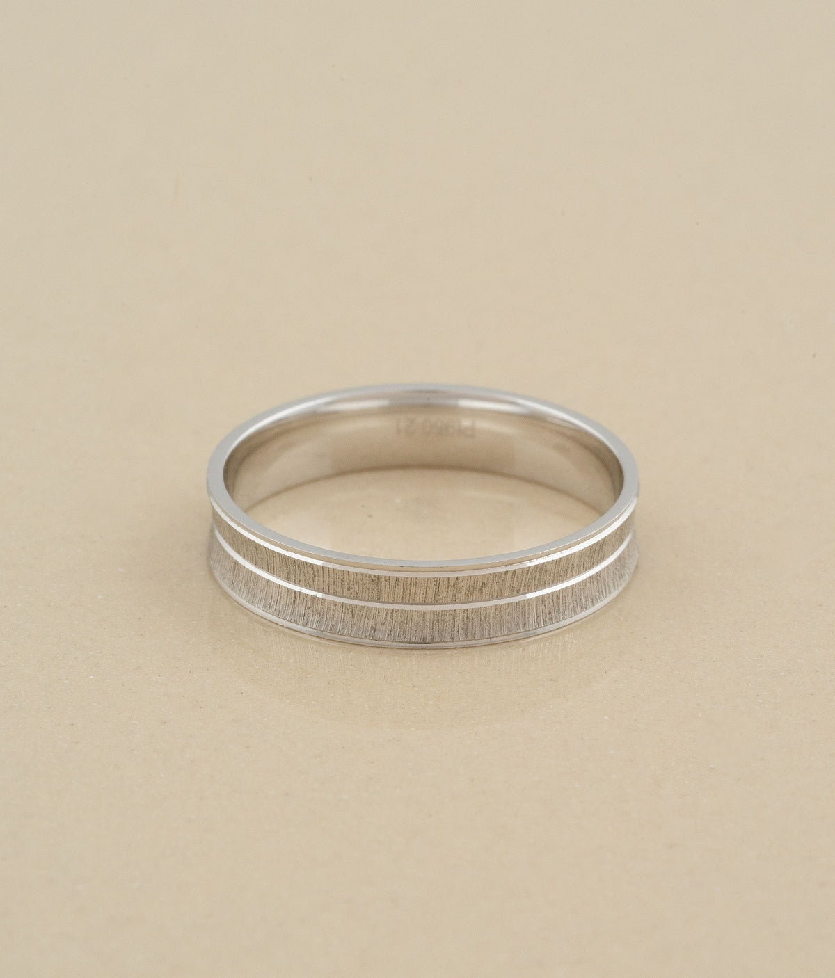 Gemini Platinum Ring For Men s R Narayan Jewellers R Narayan Jewellers