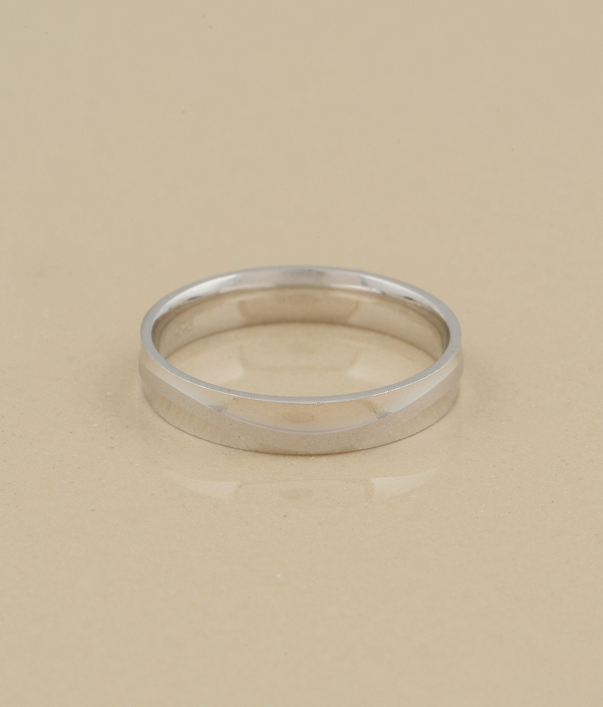 Infinity Platinum Ring For Men