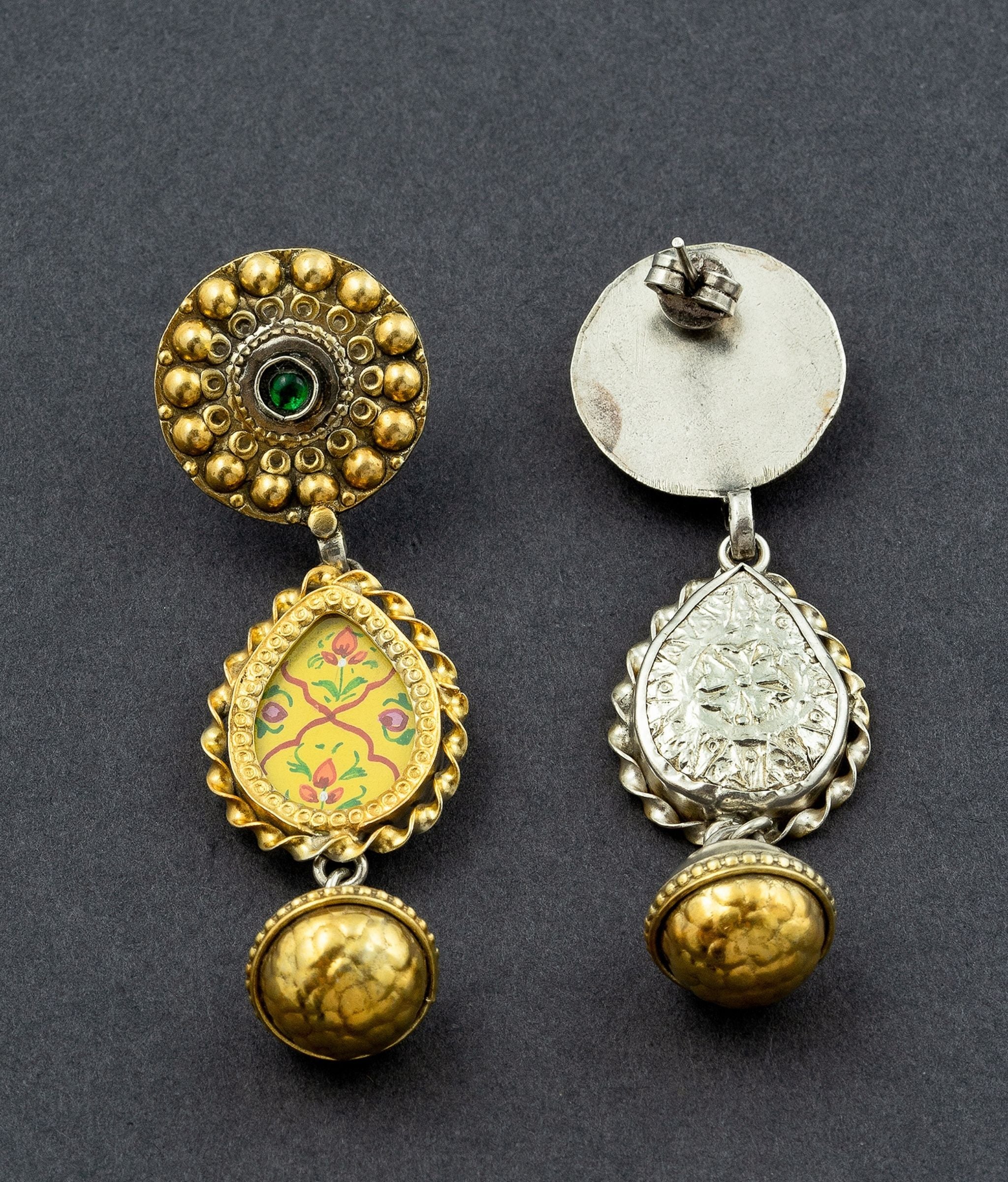 925 Pure Trushita Silver Earrings