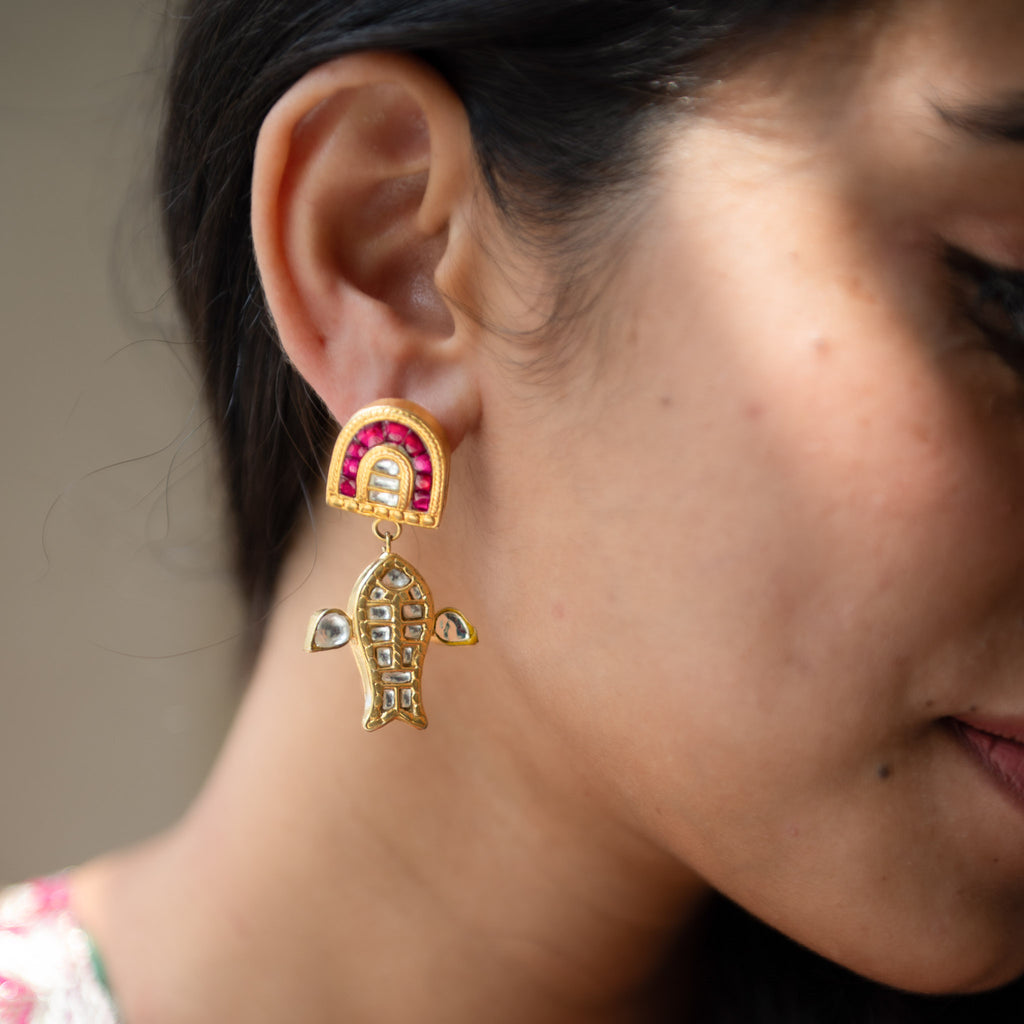 Silver earrings online buy online