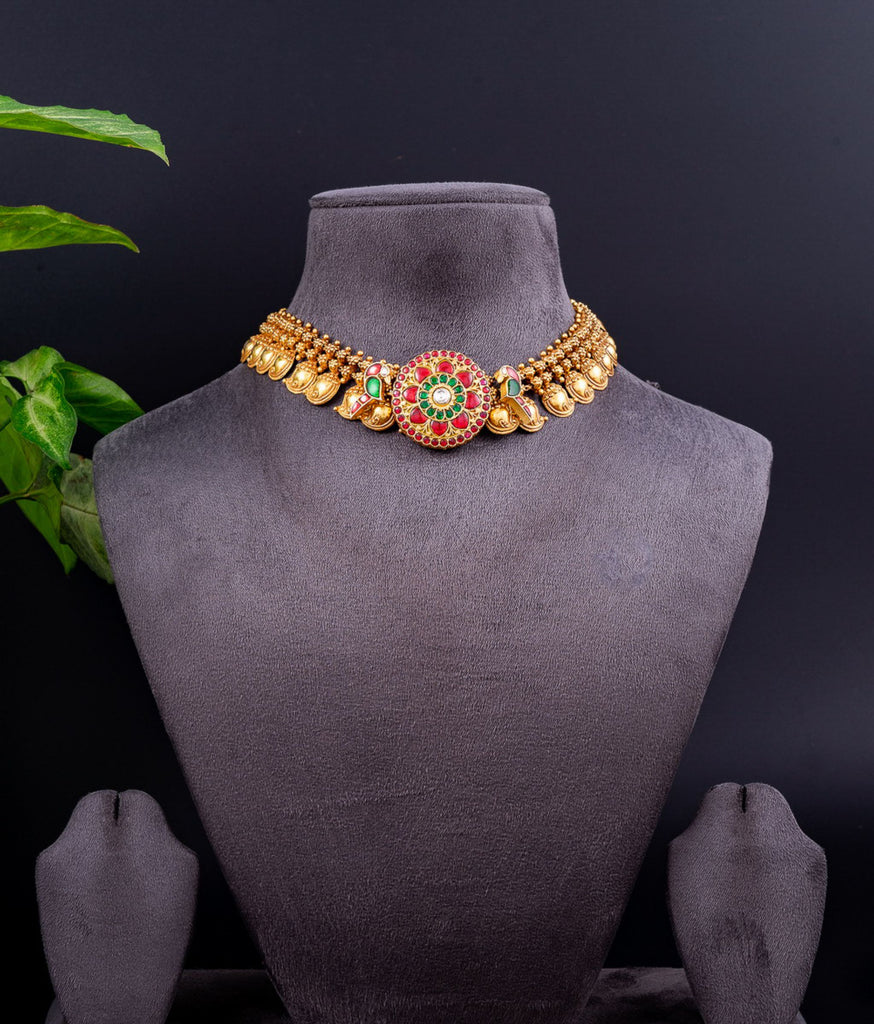 Anantika 925 Silver Choker Necklace R Narayan Jewellers R Narayan Jewellers