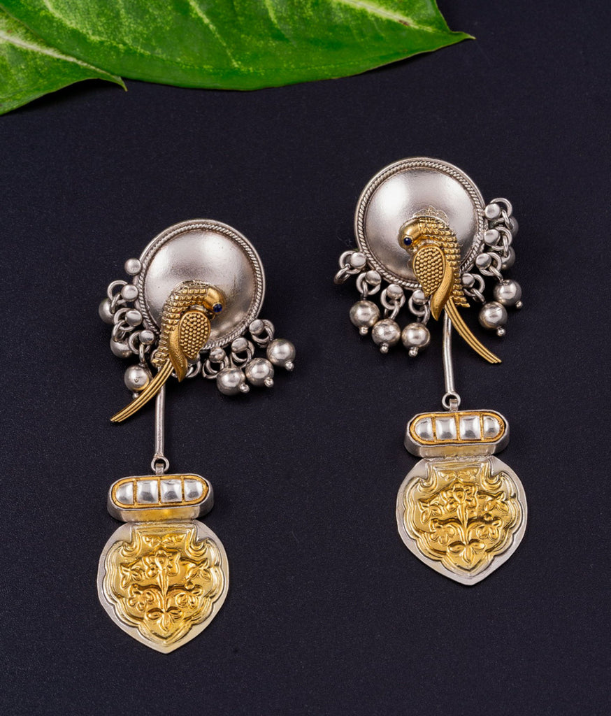 Charulata 925 Silver Earrings