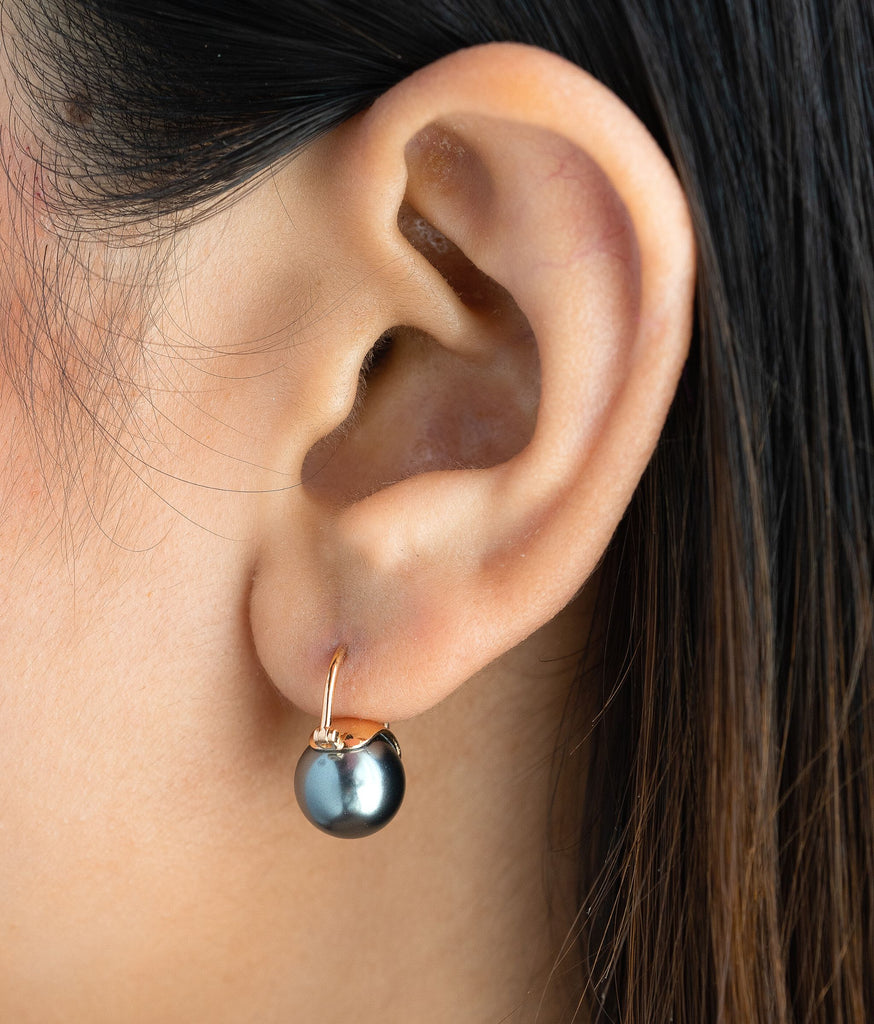 Update more than 127 black pearl earrings gold super hot