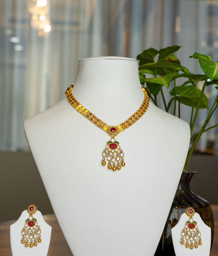 Antique Malabar Gold Traditional Necklace Designs Chain Designs 10