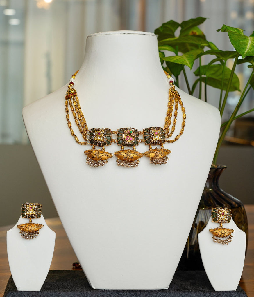 Maeri 22kt Gold Necklace Set