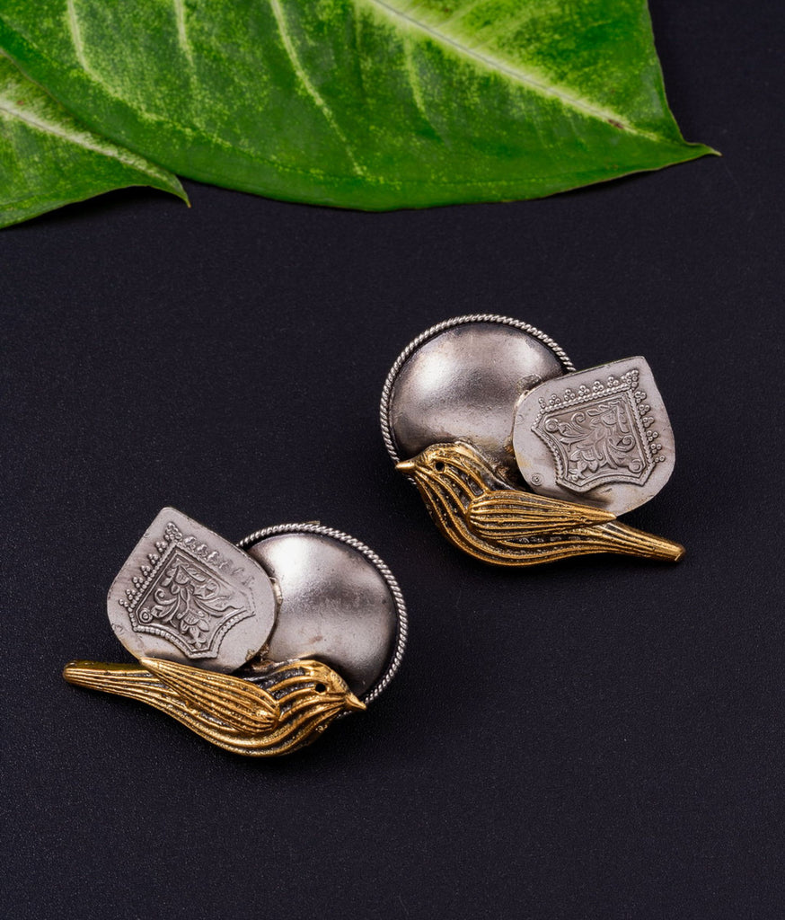 Maithili Silver Earrings