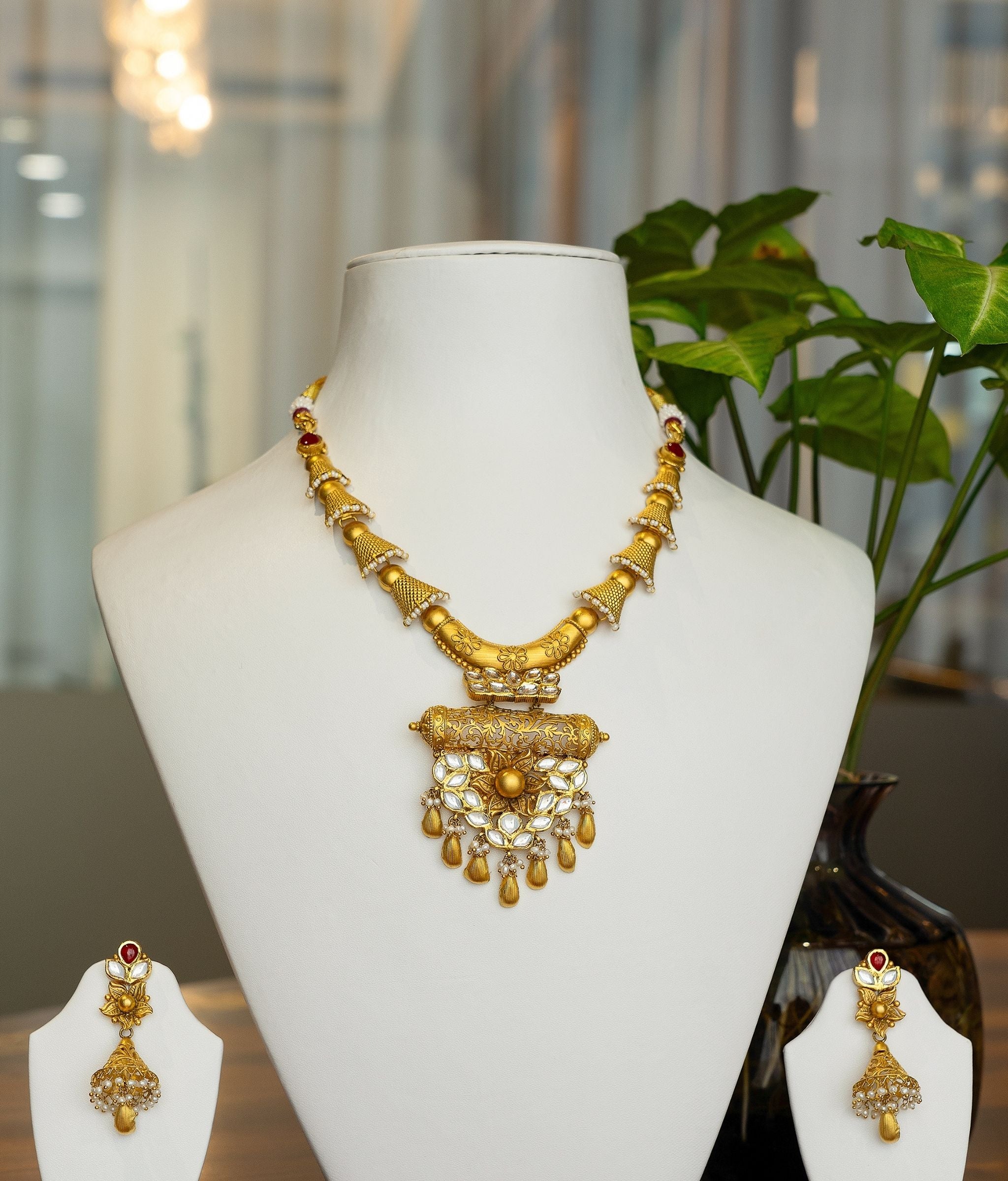 Gold Necklace Set Gold Necklace Set