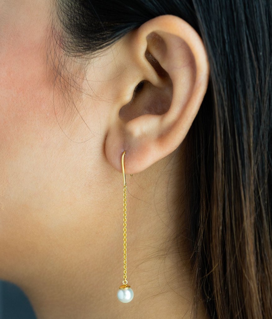 18kt Gold Oceana Pearl Earrings