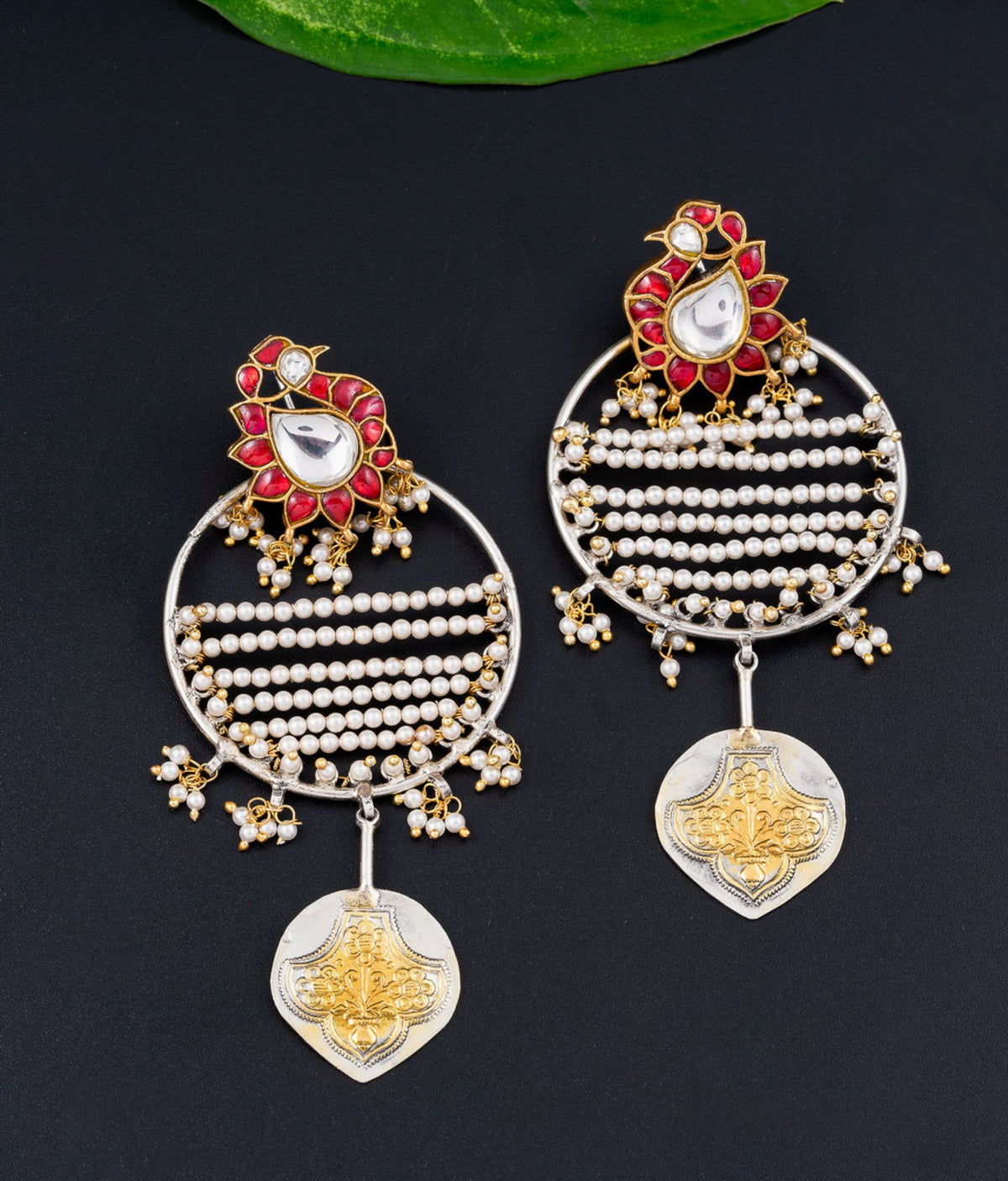 Silver Earrings: Buy Trendy Designs of Earrings Online For Women | Utsav  Fashion