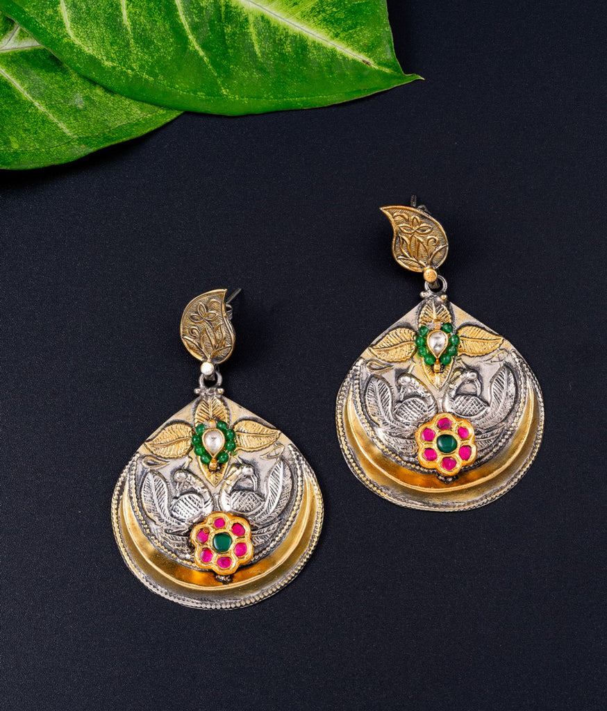 Saumya Silver Earrings