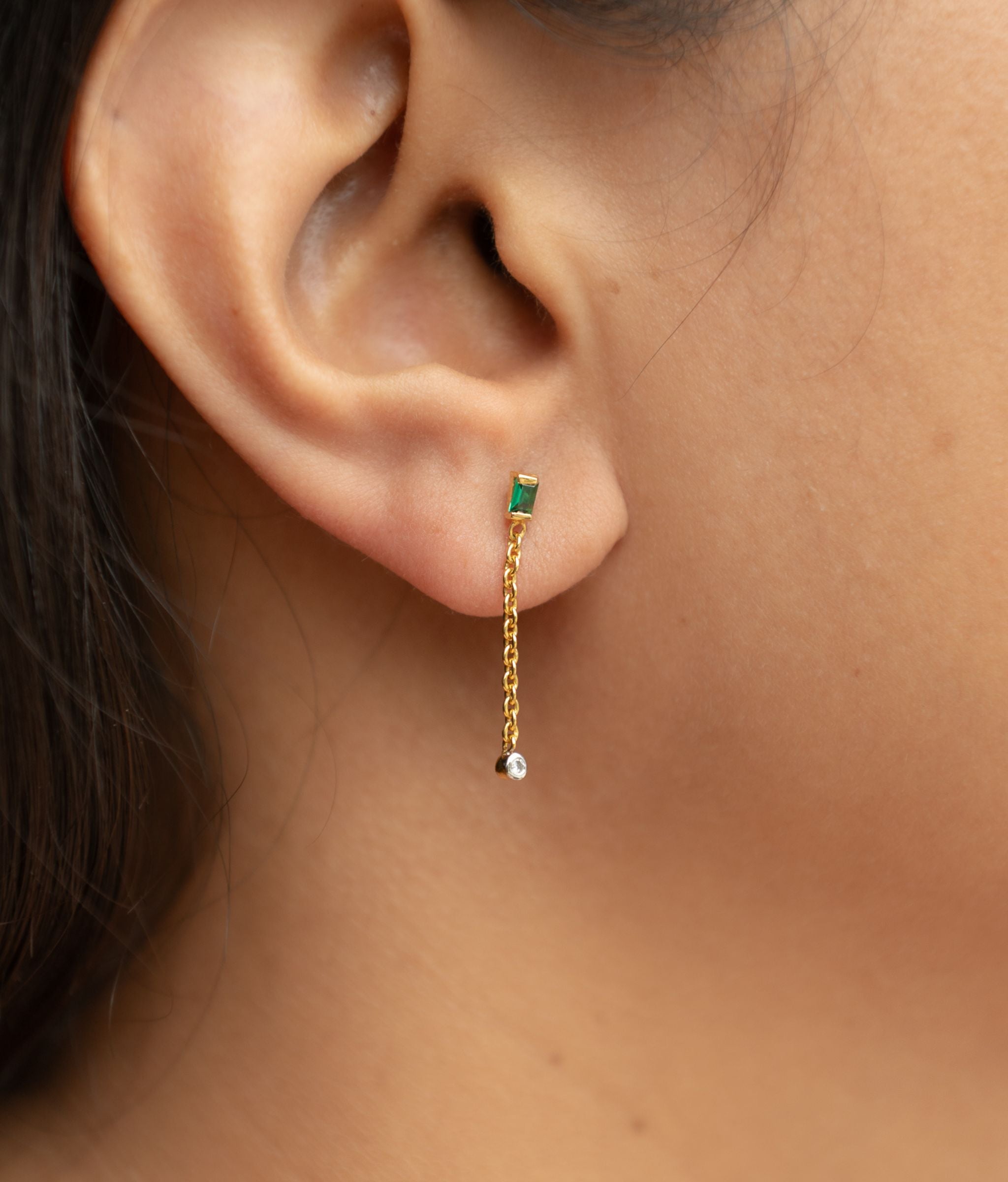 Green Mellow Earrings