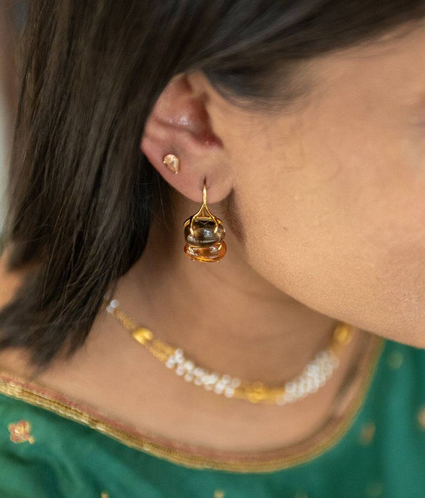 Aaliya 18K Gold Earrings