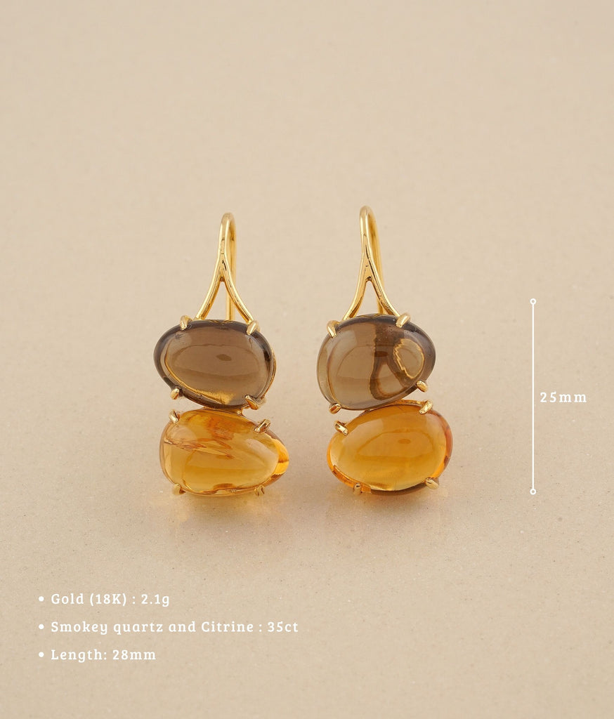Aaliya 18K Gold Earrings