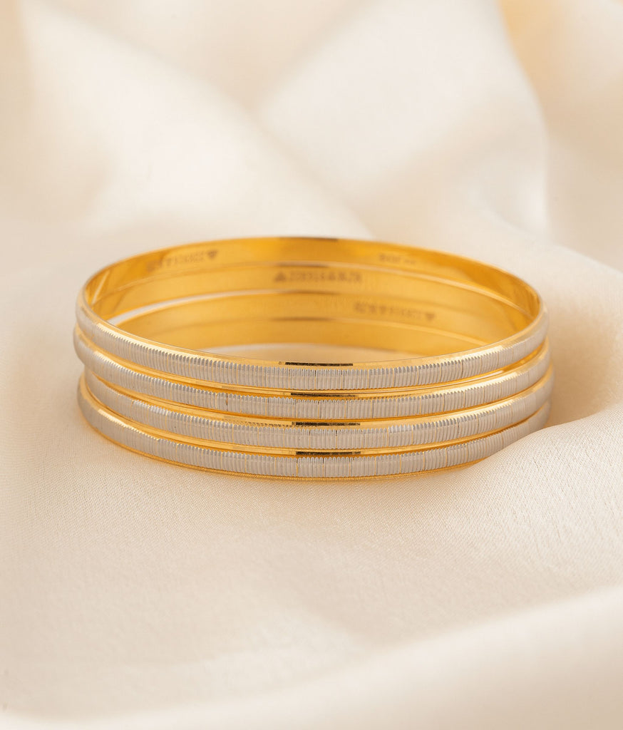 Amira Gold Bangles Set Of 4