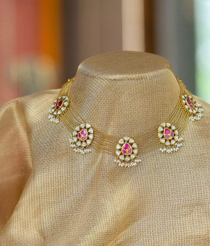 Anjali 22K Gold Necklace Set
