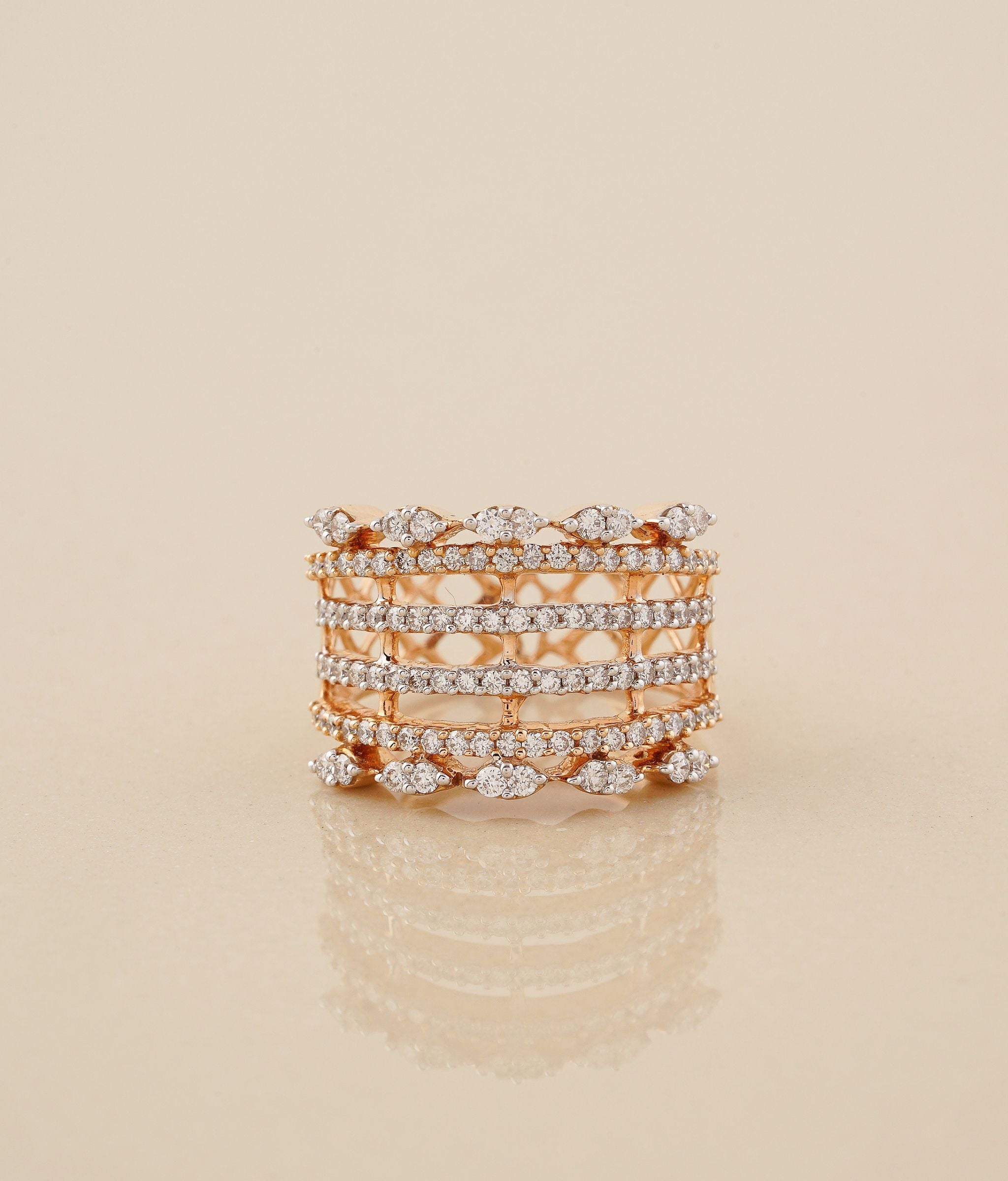 Band Of Gold & Diamonds Ring