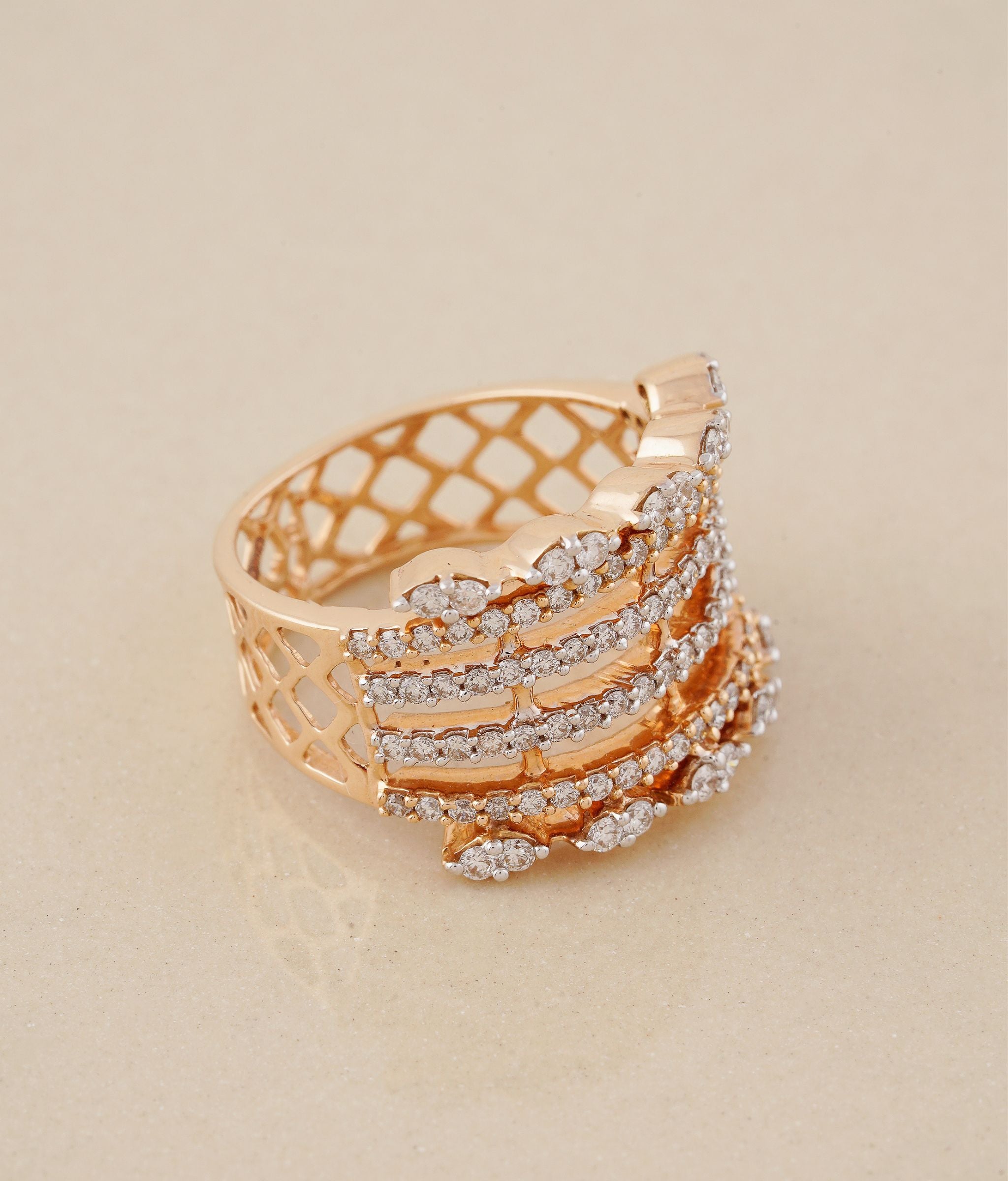 Band Of Gold & Diamonds Ring