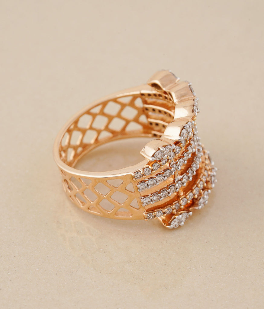 Band Of Gold & Diamonds Ring