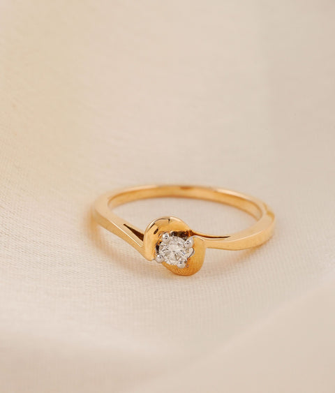 Solid Gold Classic Salt and Pepper Diamond Ring | Local Eclectic – local  eclectic