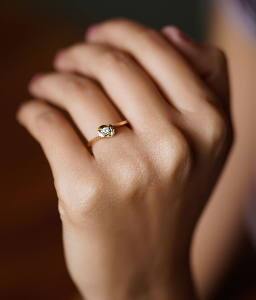 Circa Gold & Diamond Ring For Women