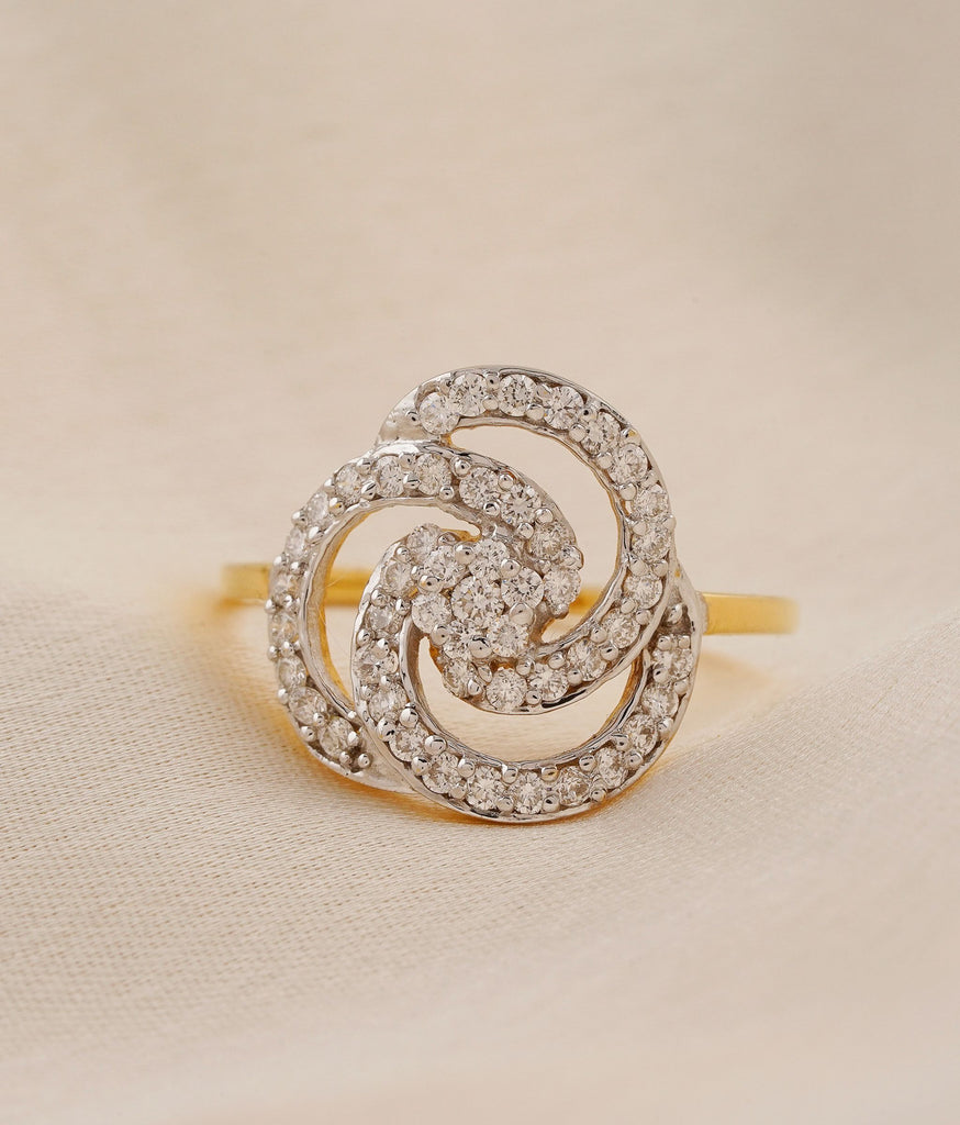 Circel Of Life Gold & Diamond Ring