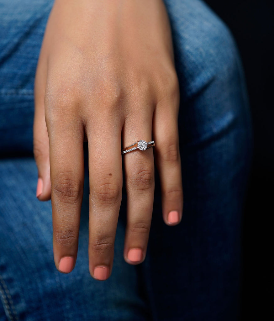 Clover Gold & Diamond Ring