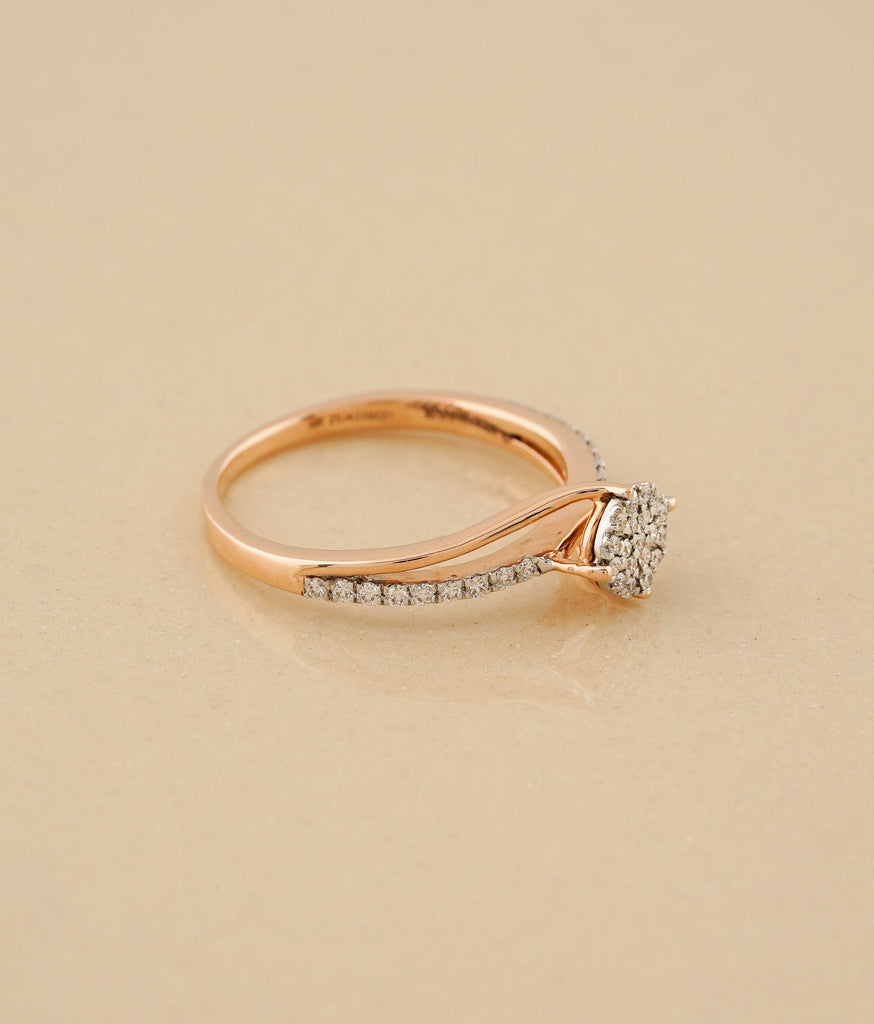 Clover Gold & Diamond Ring