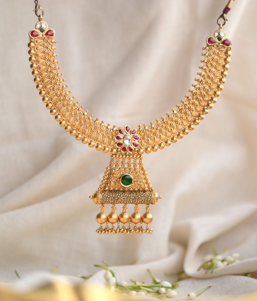 Aina Antique 22K Gold Set For Bride