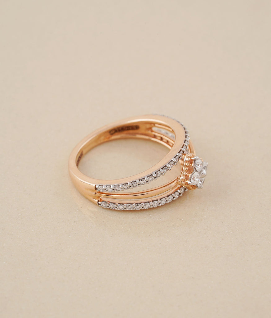 Daizy Gold & Diamond Ring