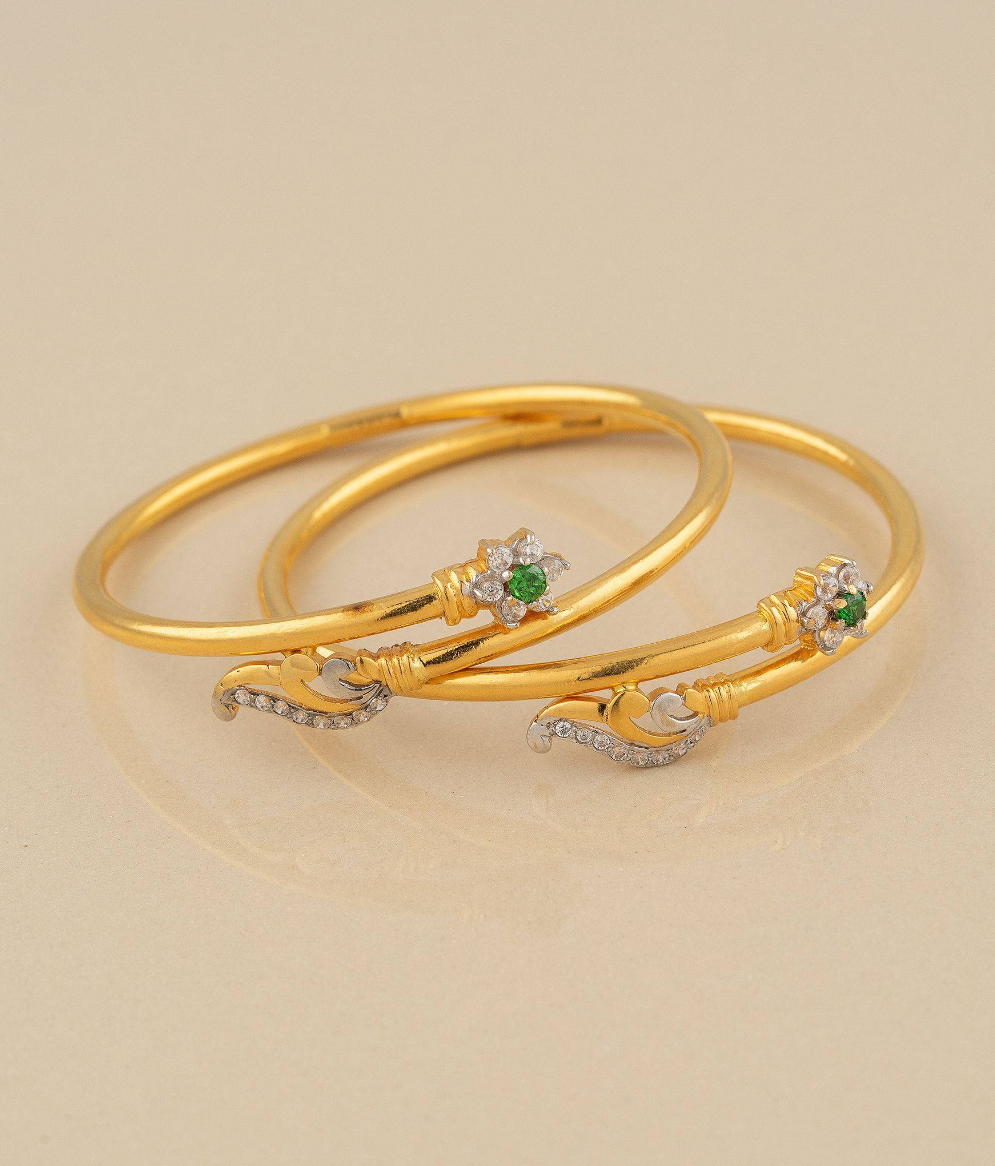 Diya 22K Gold Bangles