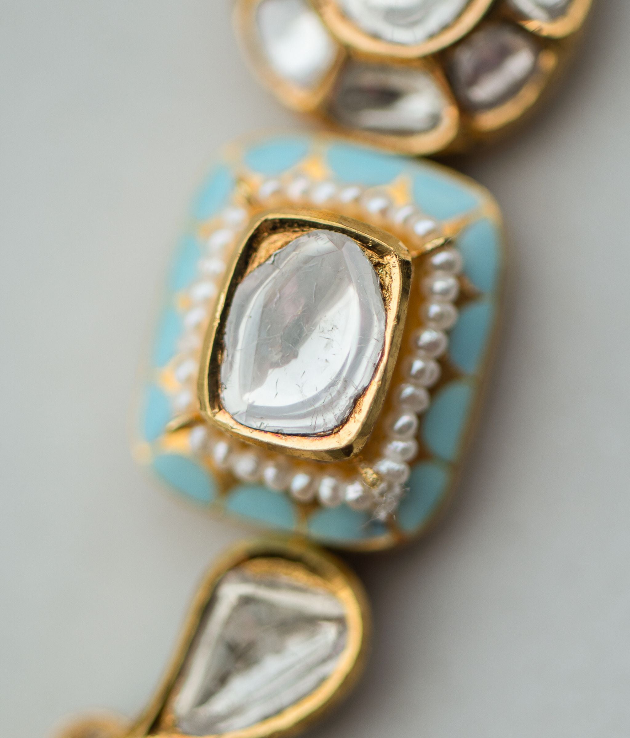 Feroz Gold Choker Necklace