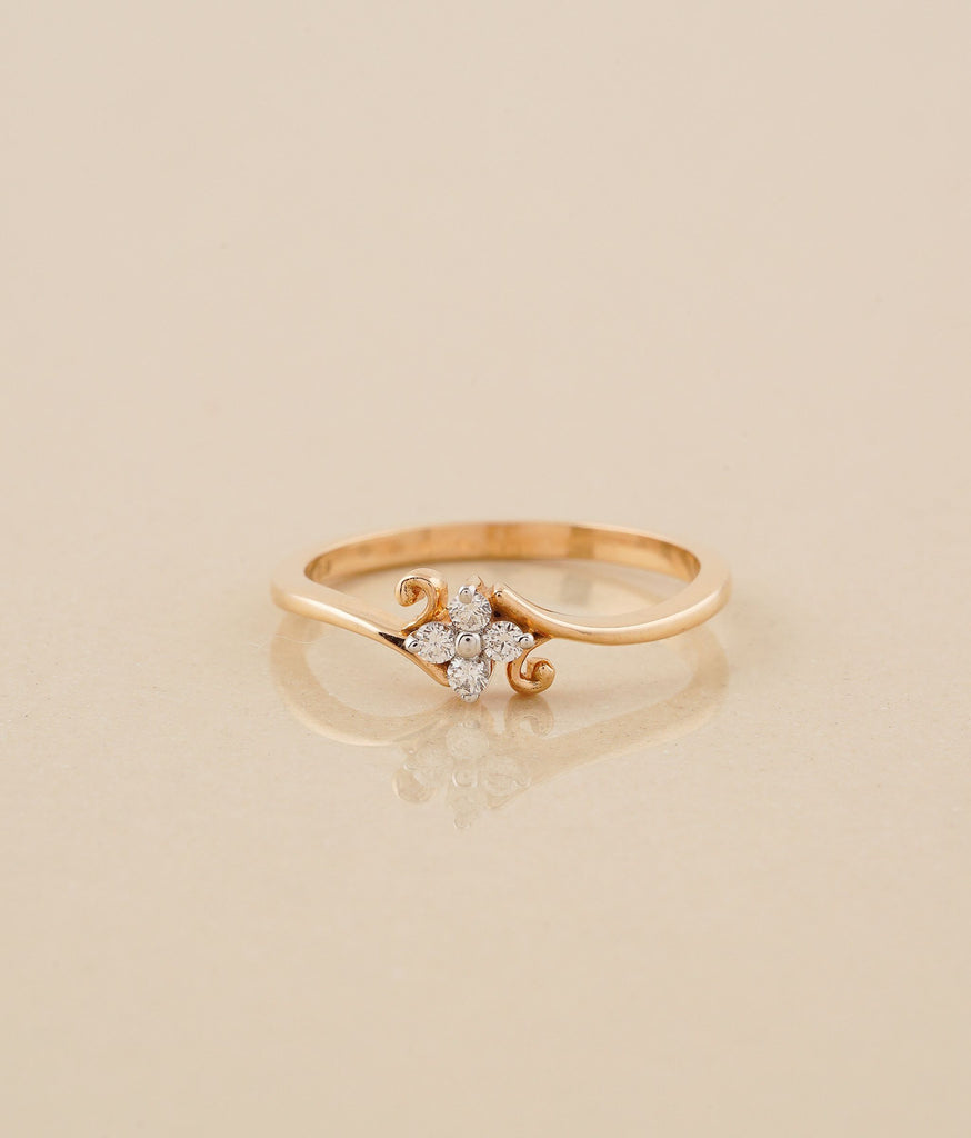 Florentine Gold & Diamond Ring