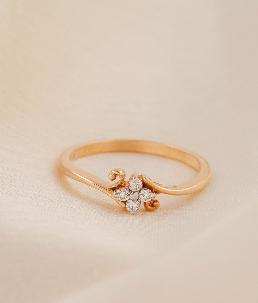 Florentine Gold & Diamond Ring