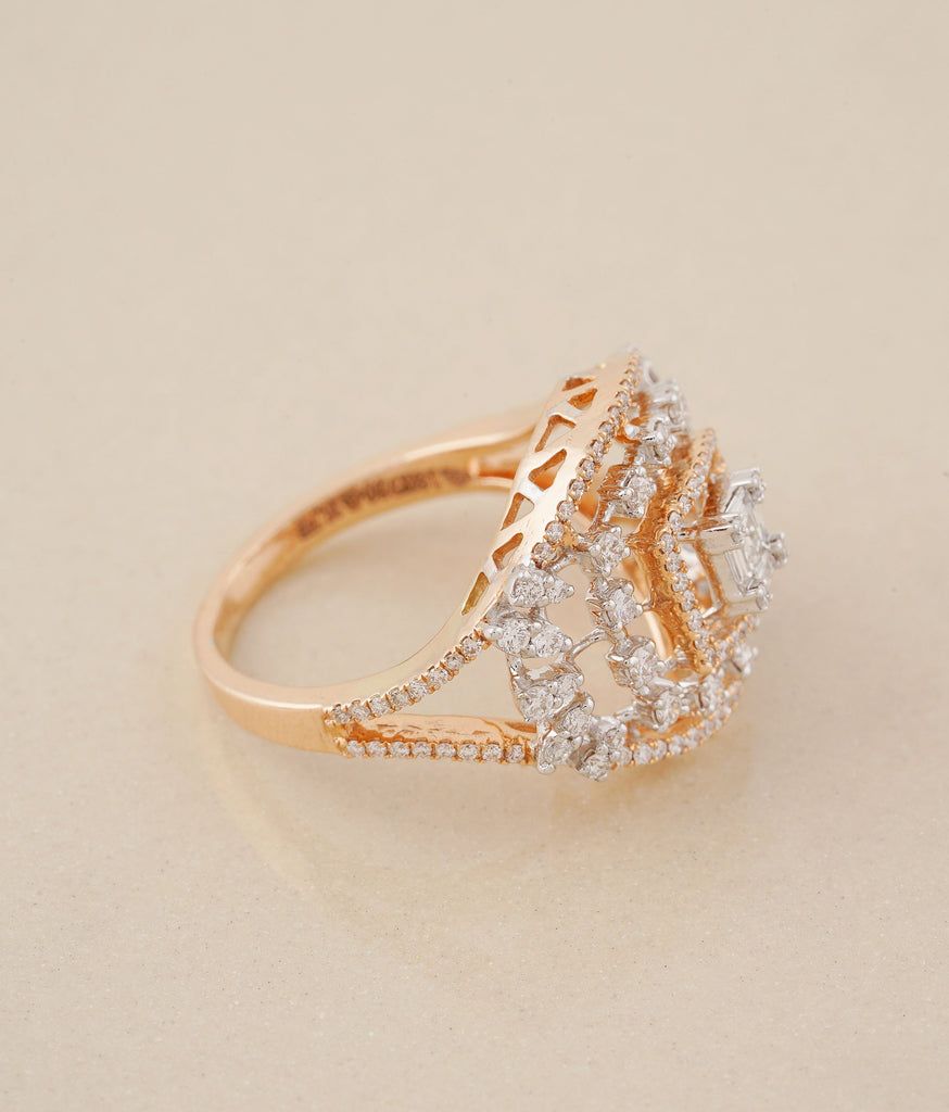Galaxy Gold & Diamond Ring