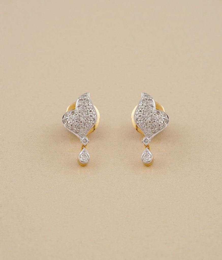 South Indian Stone Stud Earrings Popular Kal Thodu Designs Gold Covering  ER25492