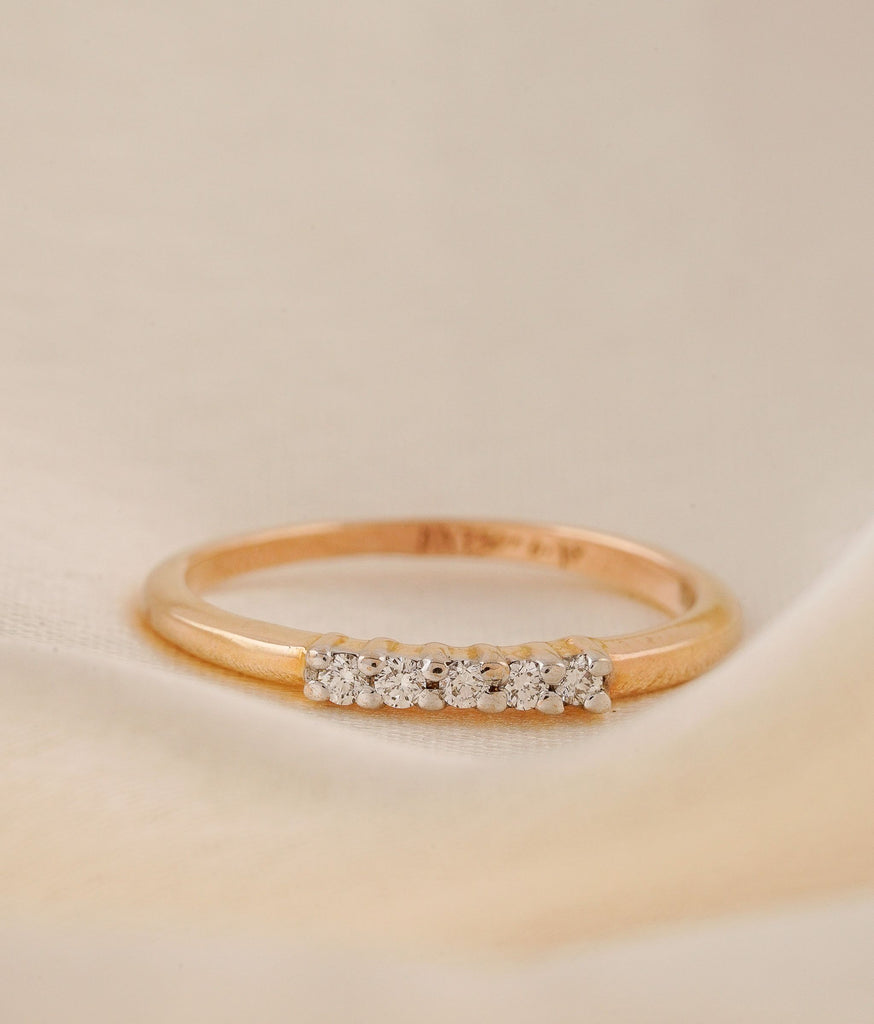 Iris Gold & Diamond Ring