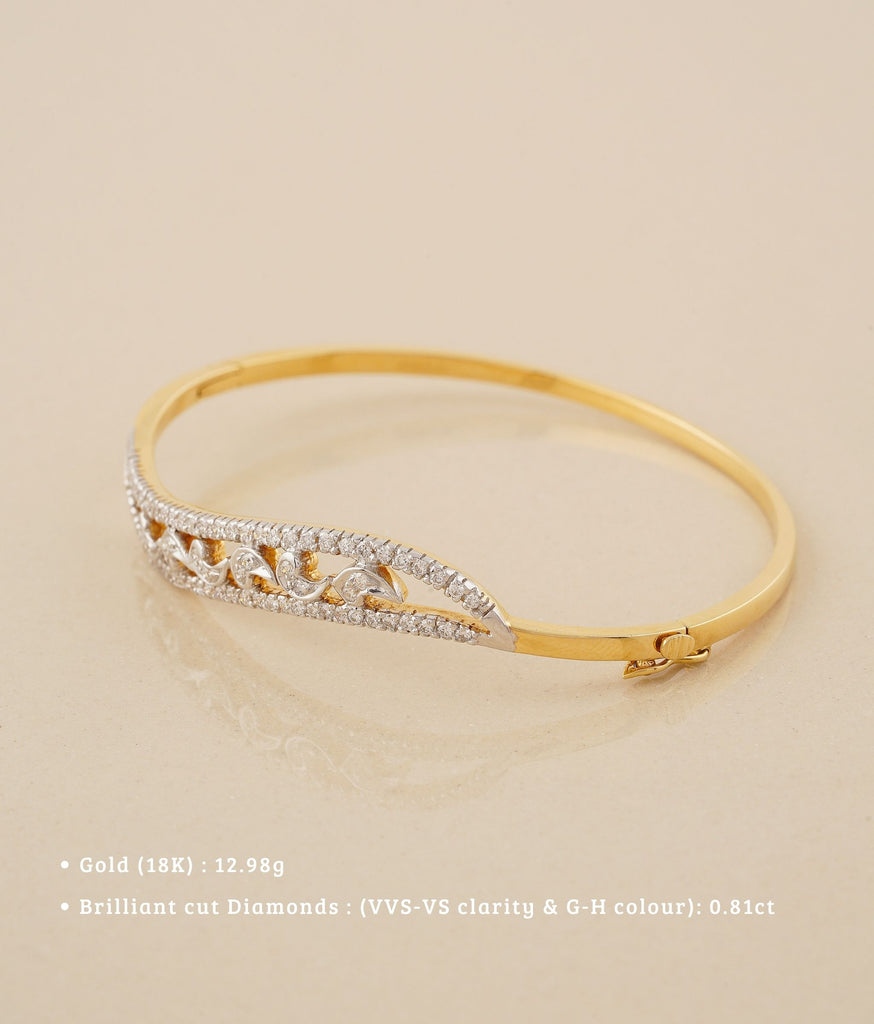 Kiara 18K Gold Diamond Bracelet