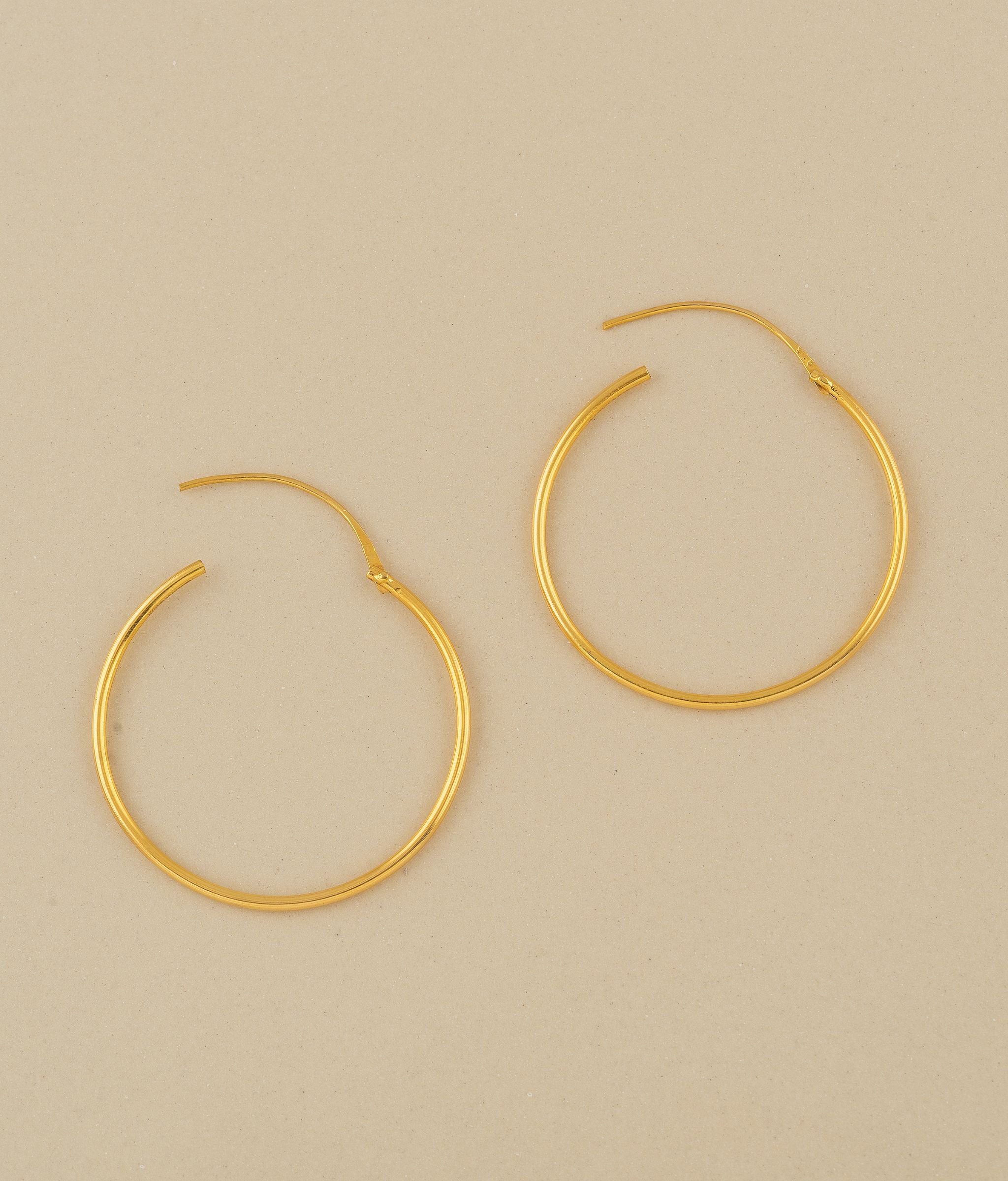 Laila Gold Hoops - Small