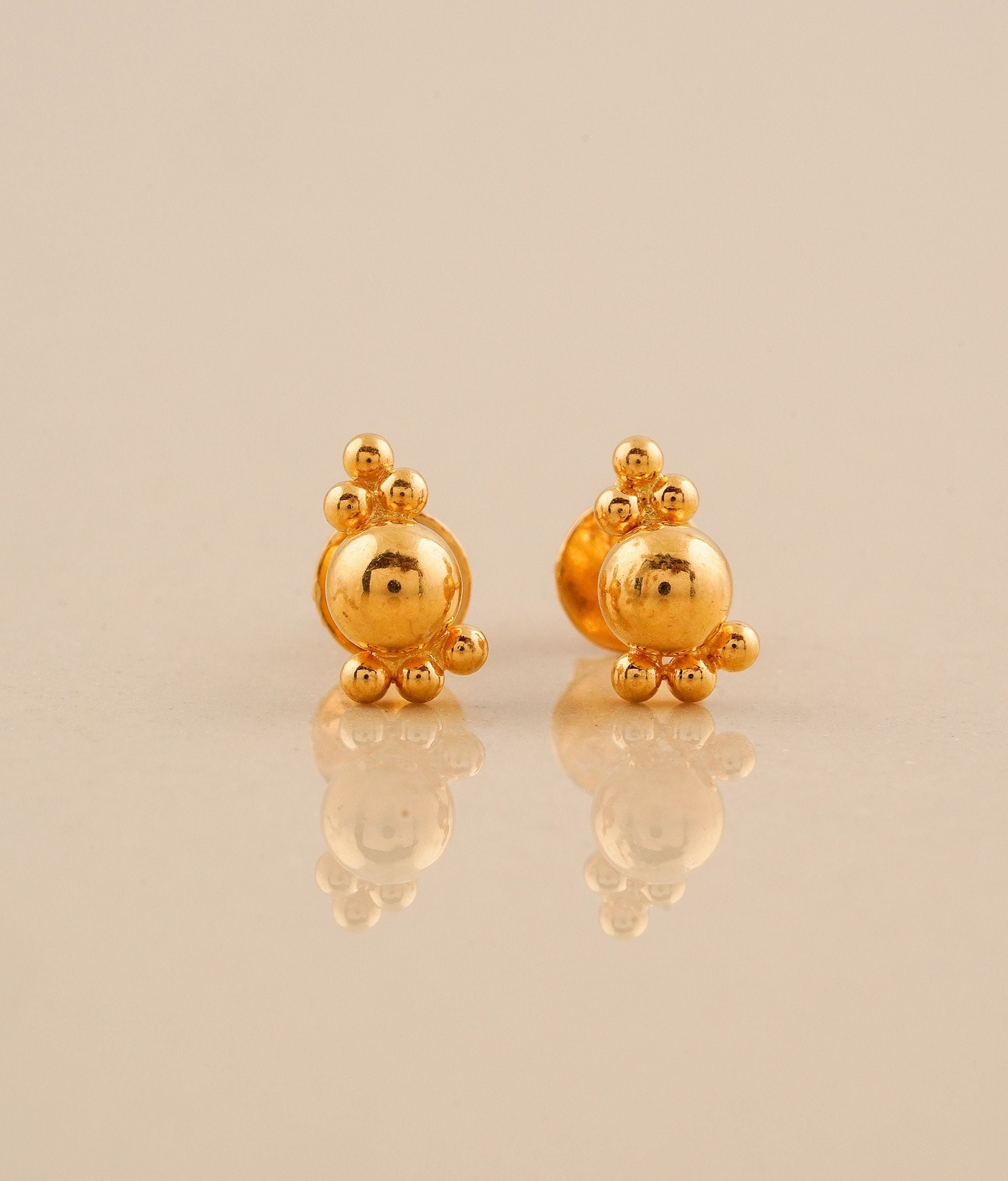 Maira Gold Studs 