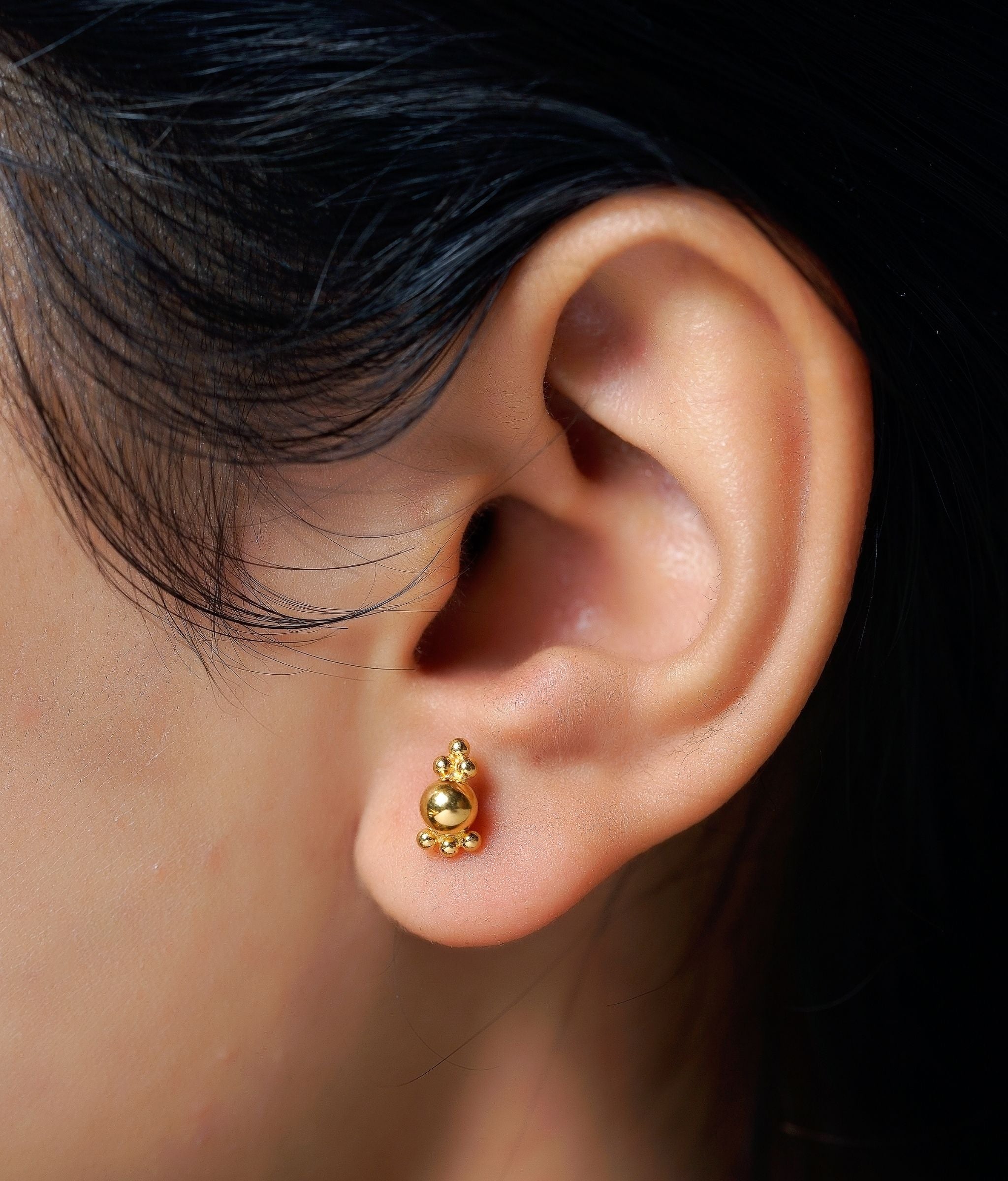 Maira Gold Studs 